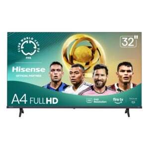 Hisense 40-Inch Class A4 Series FHD 1080p Smart Fire TV (40A4NF, 2025 Model) – DTS Virtual: X, Slim Bezel Design, Alexa Built in