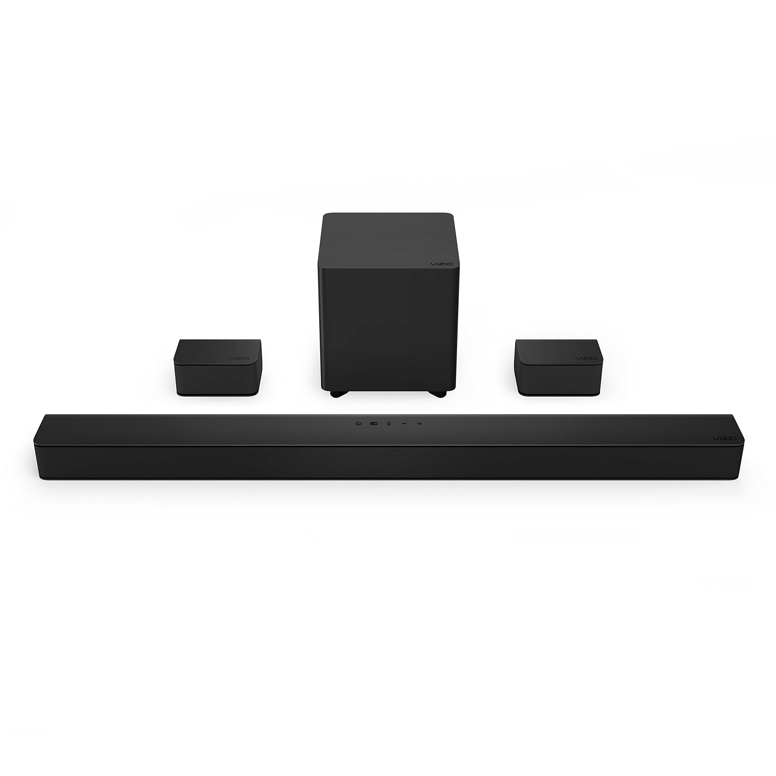 VIZIO V-Series Mulipurpose 2.1 Home Theater Sound Bar with DTS Virtual:X, Bluetooth, Built-in Subwoofer, Voice Assistant Compatible, Includes Remote Control - V21d-J8