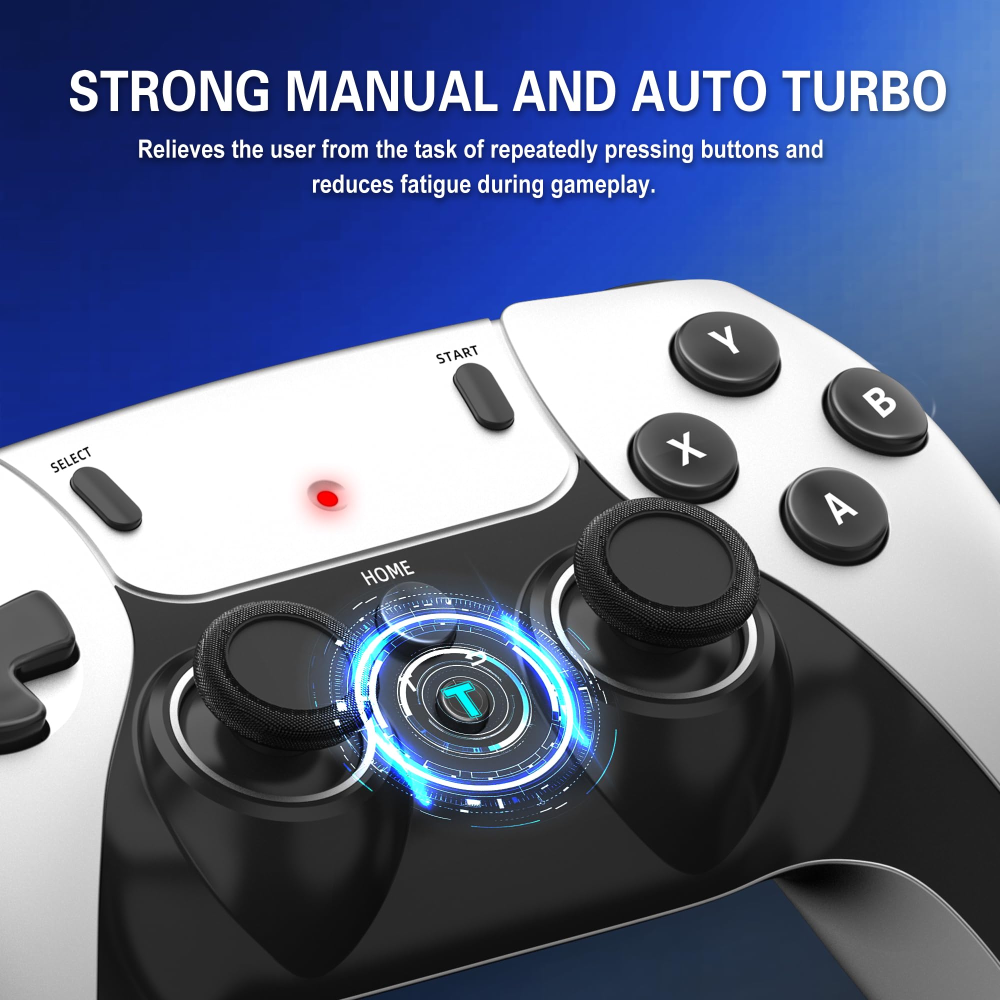BADGOAL 2025 Upgrades Retro Game Console Stick Pro, Nostalgia Gaming Stick, Over 20,000 Games and 23 Emulators, Upgraded Dual 2.4G Wireless Controllers, Plug & Play TV Video Gaming Stick with 64GB Memory