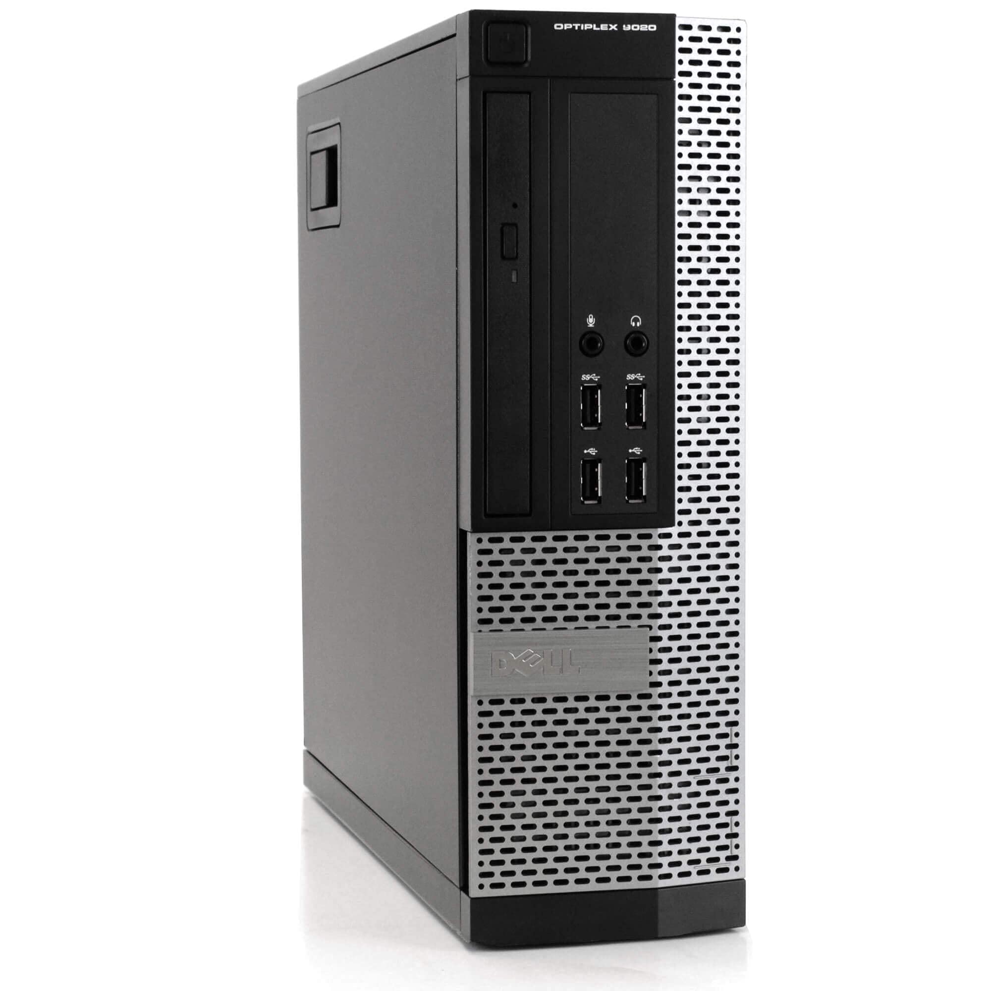 Dell Optiplex 9020 Desktop Computer PC, Intel Quad-Core i5, 500GB HDD Storage, 8GB DDR3 RAM, Windows 10 Pro, DVD, WiFi, 20in Monitor, RGB Productivity Bundle (Renewed)
