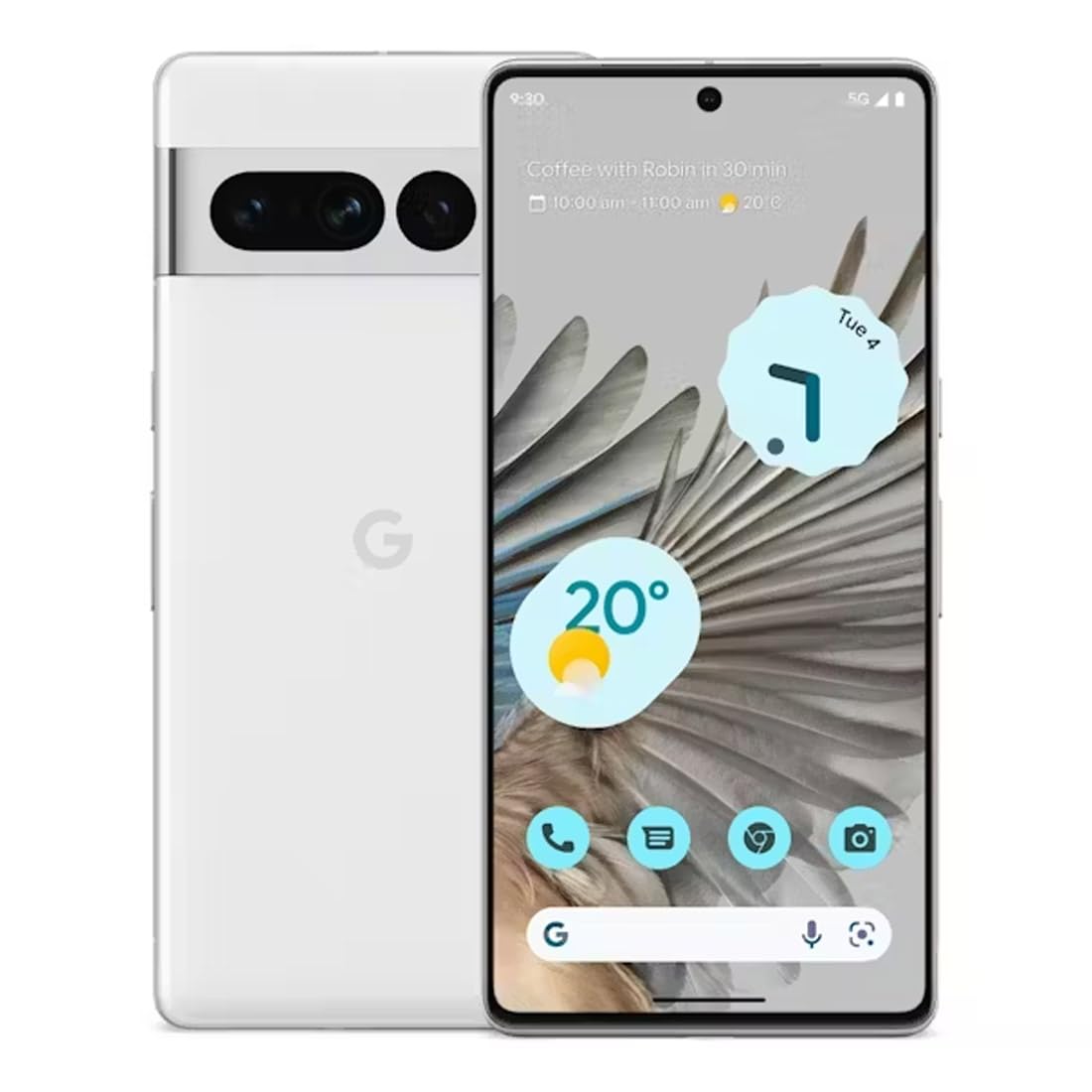 Google Pixel 7 Pro – 5G Android Phone – Unlocked Smartphone with Telephoto/Wide Angle Lens, and 24-Hour Battery – 128GB – Obsidian