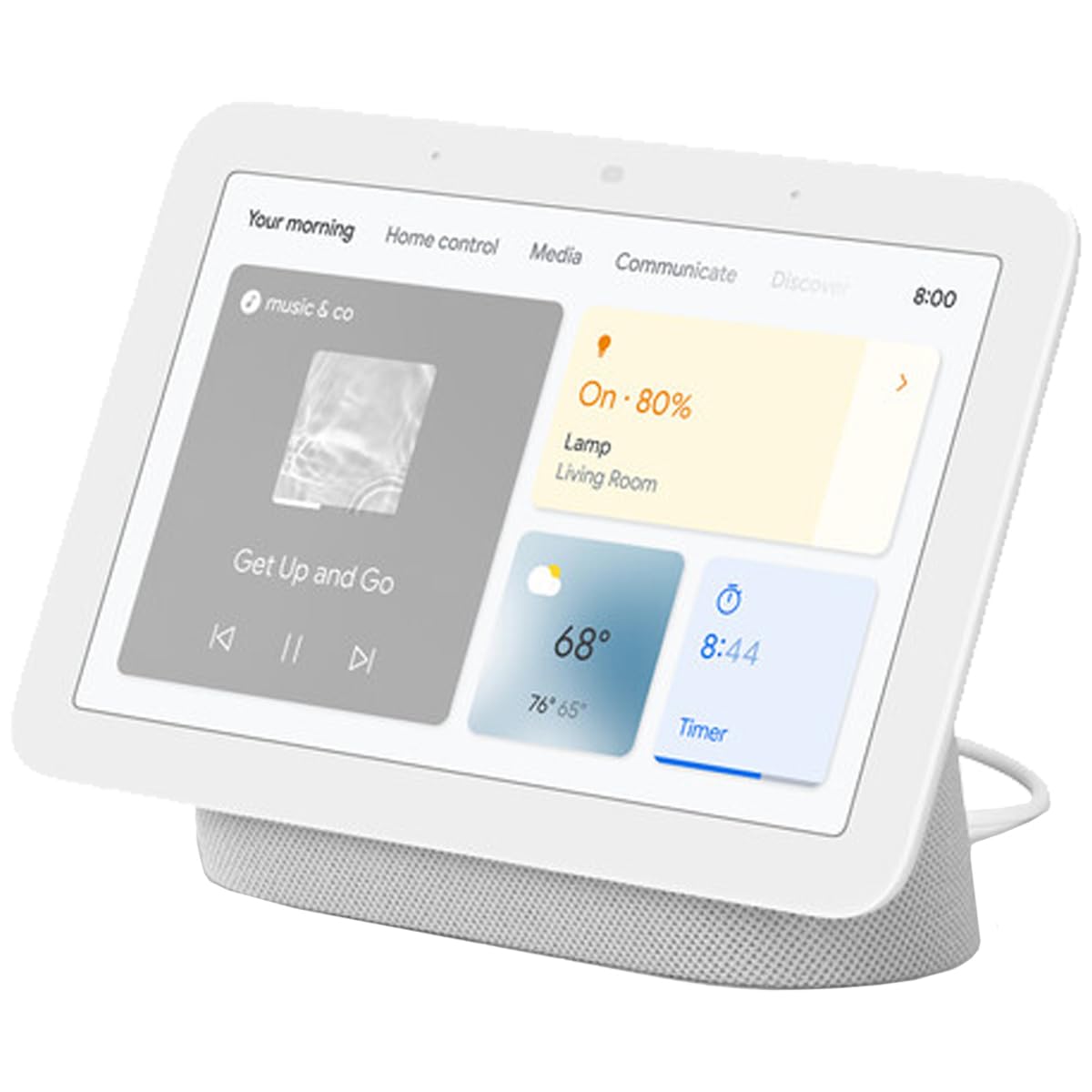 Google Smart Display 7 inch Touchscreen HD Display and Speaker with WiFi Streaming Wireless Video and Audio (2nd Gen) Taiwan Model GUIK2-TW