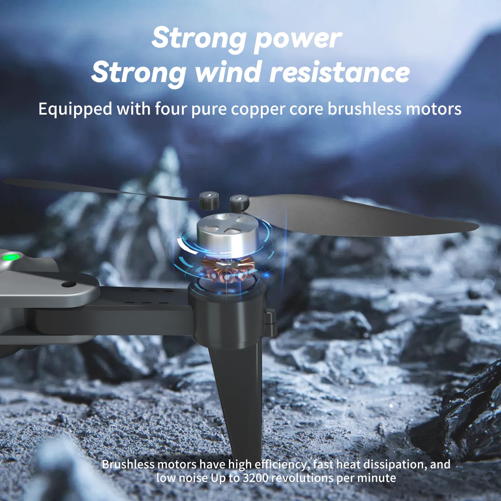HYTOBP GPS Drone with 4K Camera for Adults, S166 Drone Under 249g 5GHz Transmission 3 Batteries, 90° Adjustable Lens, Auto Return, Follow Me, Brushless Motor Drones for Adults and Beginners (Black)