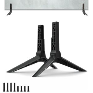 No-Drill TV Stand Legs Exclusive for Vizio D40F-G9 V405-G9, Only for Vizio TV Replacement Stand We Listed, Not for Other Models, w/All Screws, Instructions & Non-Slip Pads