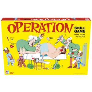 Operation Electronic Board Game, Family Games for Kids Ages 6+, Kids Board Games for 1+ Players, Funny Games for Kids, Kids Gifts (Amazon Exclusive)