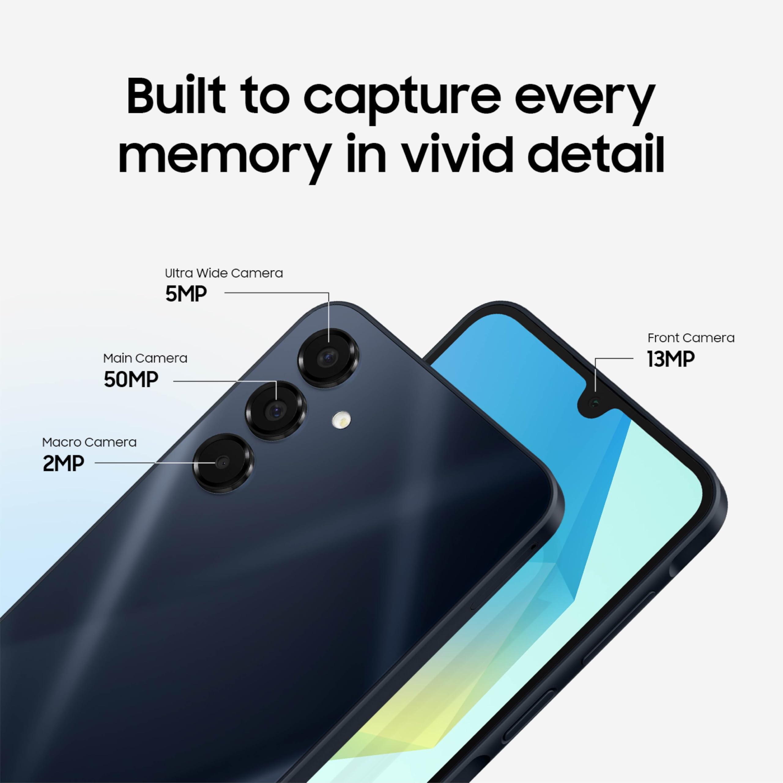 Samsung Galaxy A16 5G A Series, Unlocked Android Smartphone, Large AMOLED Display, Durable Design, Super Fast Charging, Expandable Storage, 5G Connectivity, US Version, 2025, Light Gray