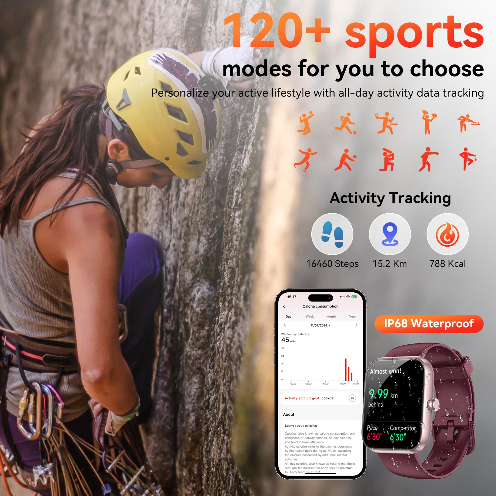 SENBONO Smart Watch with Alexa Built-in, 1.83