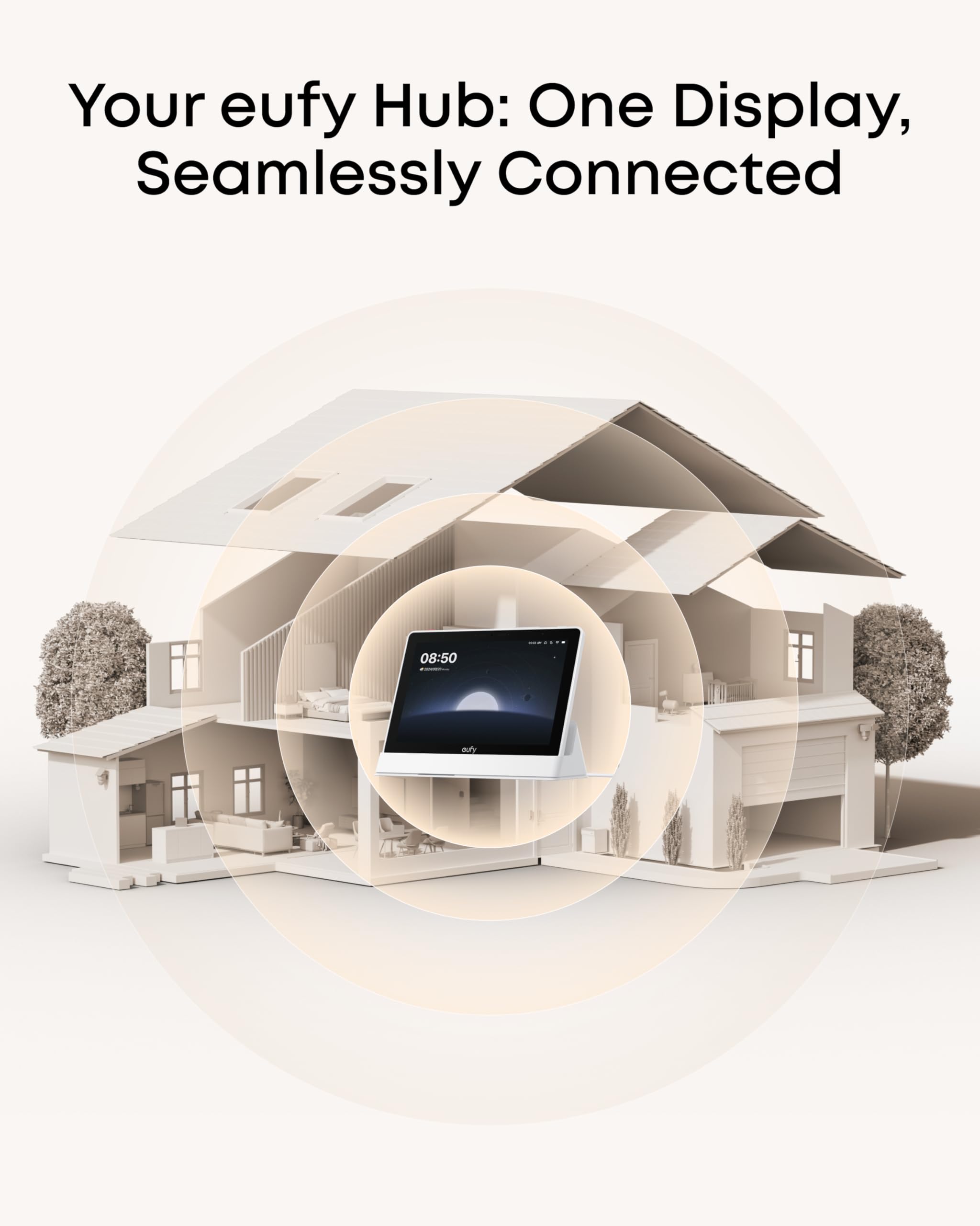 eufy Security eufy Smart Display E10, Smart Home Hub, 8