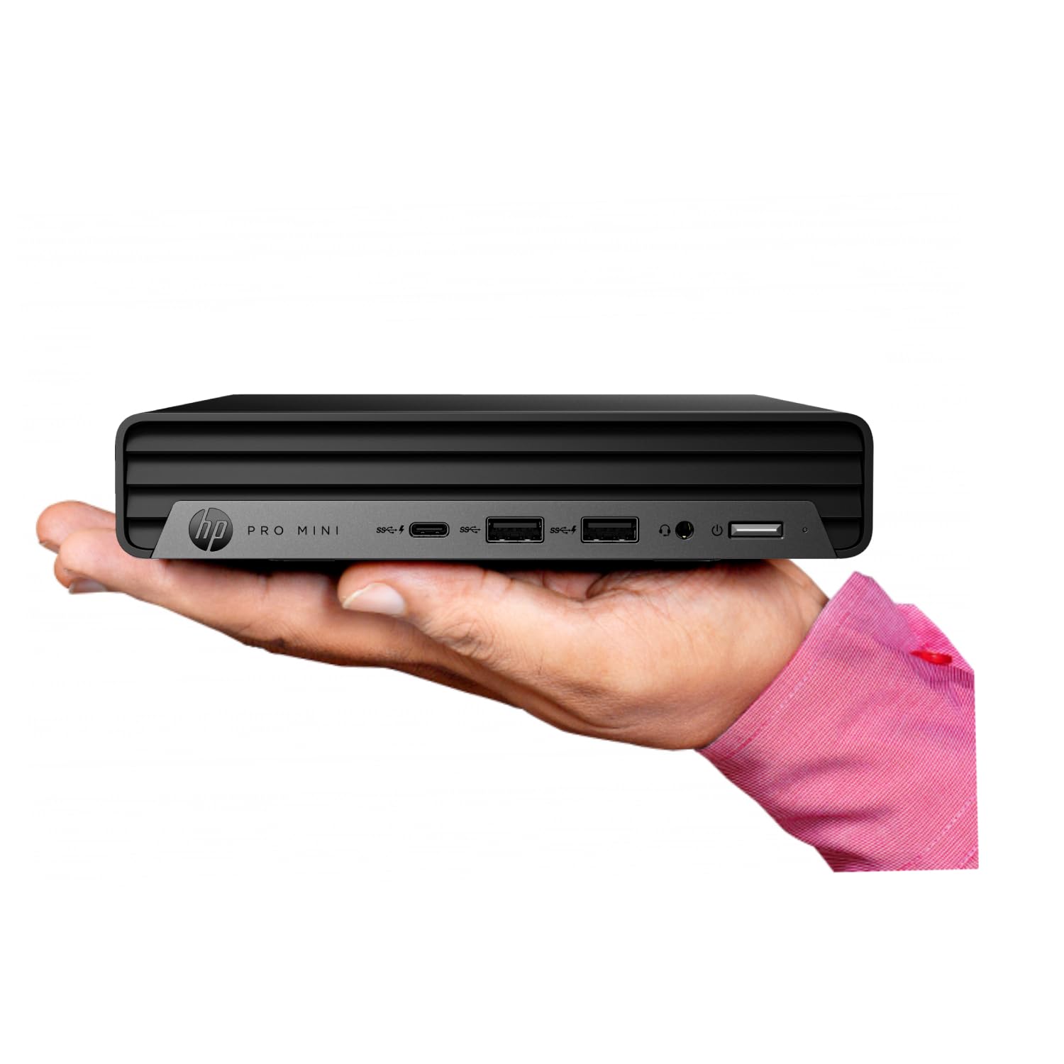HP Pro 400 G9 Mini PC Desktop Computer, Intel CPU, 16GB DDR5 RAM, 256GB PCIe SSD, Triple 4K Display Support, USB-C, Ultra-Quiet Design, Bluetooth 5.2, WiFi 6, Keyboard and Mouse, Windows 11 Pro