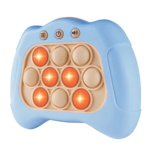 Intoypad Pop The Target! Handheld Speed Push Game Machine: A Fun Multiplayer Game for Family. Sensory Fidget Toy Christmas Toys Gifts for 6 7 8 9 10 11 12 Years Old Kids Road Trip Car Games Kids White