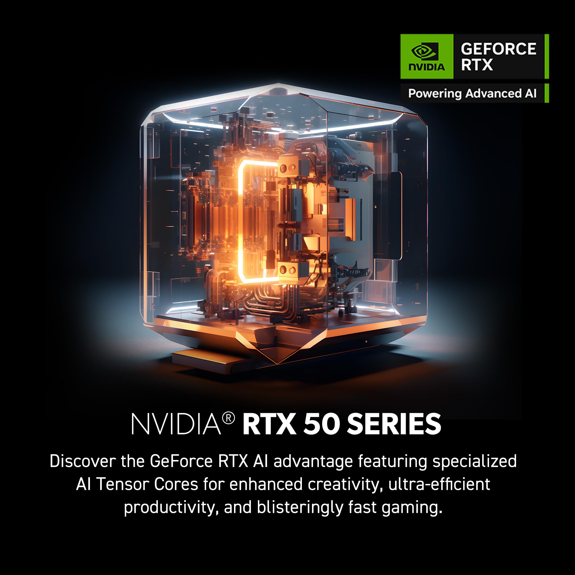 MSI Codex Z2 Gaming Desktop: AMD R7-8700F, GeForce RTX 5070, 32GB DDR5, 2TB m.2 NVMe SSD, USB Type-C, VR-Ready, Windows 11 Home : A8NVP-436US