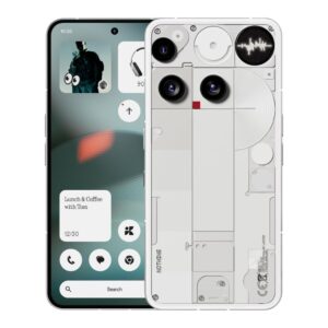 Nothing Phone (3) Cell Phone, 2025 New 5G Unlocked Phones 256GB, Android 15, Snapdragon 8s Gen4, AI Mobile Phones with Four 50MP Cameras & AMOLED Display, 5150mAh, Glyph Interface, Smartphone White