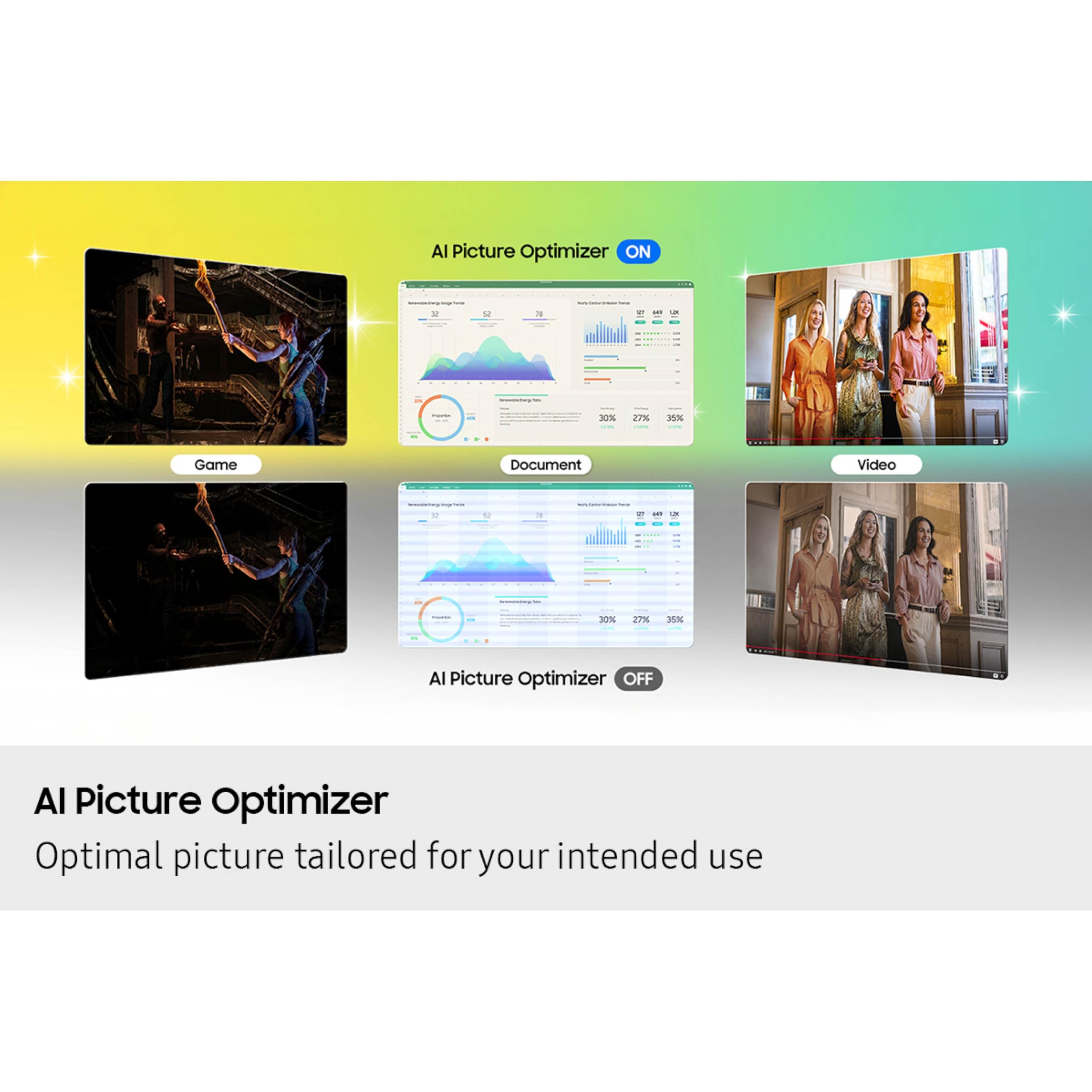 Samsung 32” Smart Monitor M7 (M70F) 4K UHD Display, Samsung Vision AI, Smart TV Apps, Gaming Hub, USB-C, HDMI and USB-A, Black, LS32FM702UNXZA, 2025