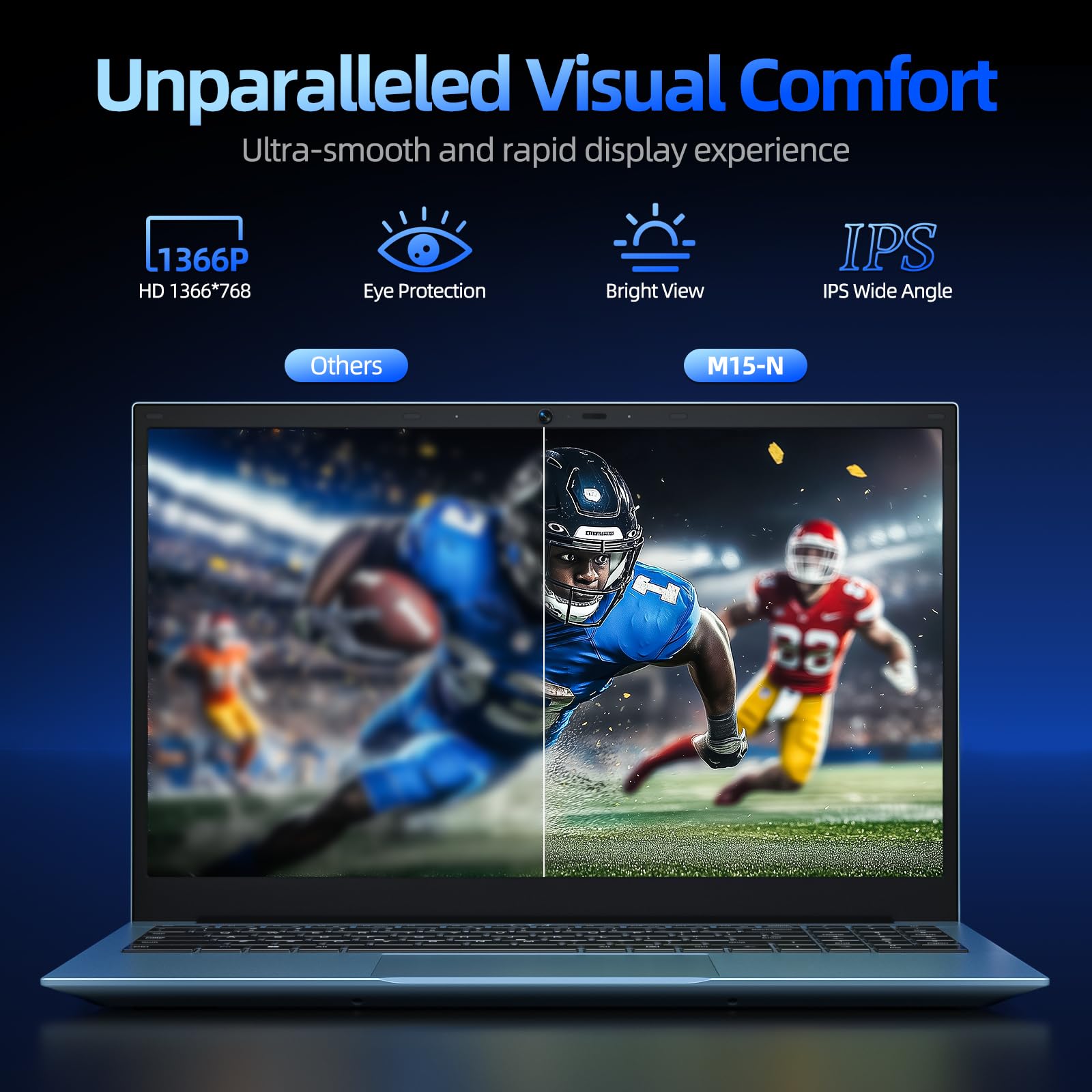 SGIN Laptop 15.6 Inch Laptops Computer, Celeron N4000 Processor, Win 11, 4GB RAM 128GB SSD, BT5.0, HDMI, Webcam, 7000mah Battery, 180° Viewing, 2.4/5G WiFi, USB 3.2, Type-C(Gray)