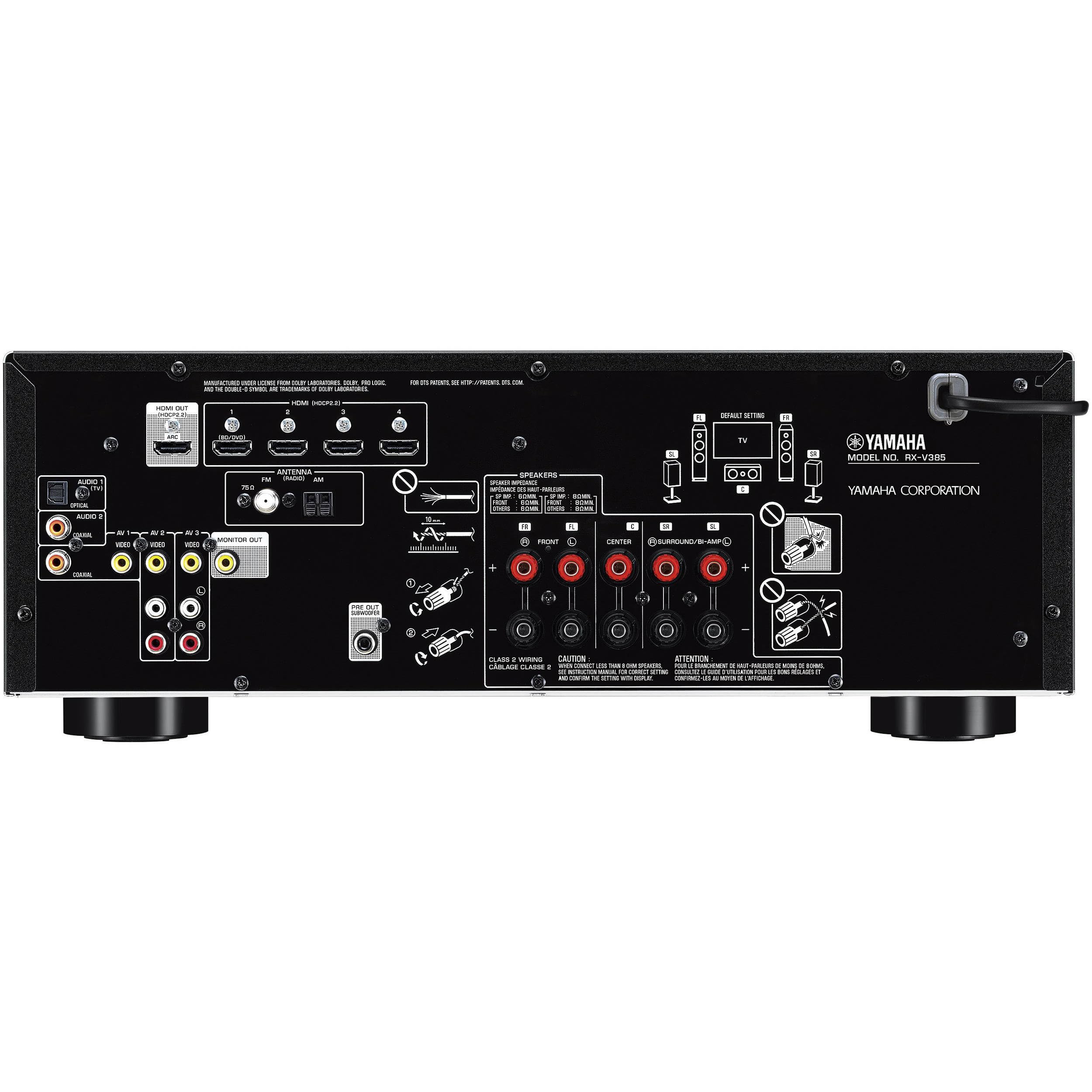 Yamaha Audio YHT-4950U 4K Ultra HD 5.1-Channel Home Theater System with 8