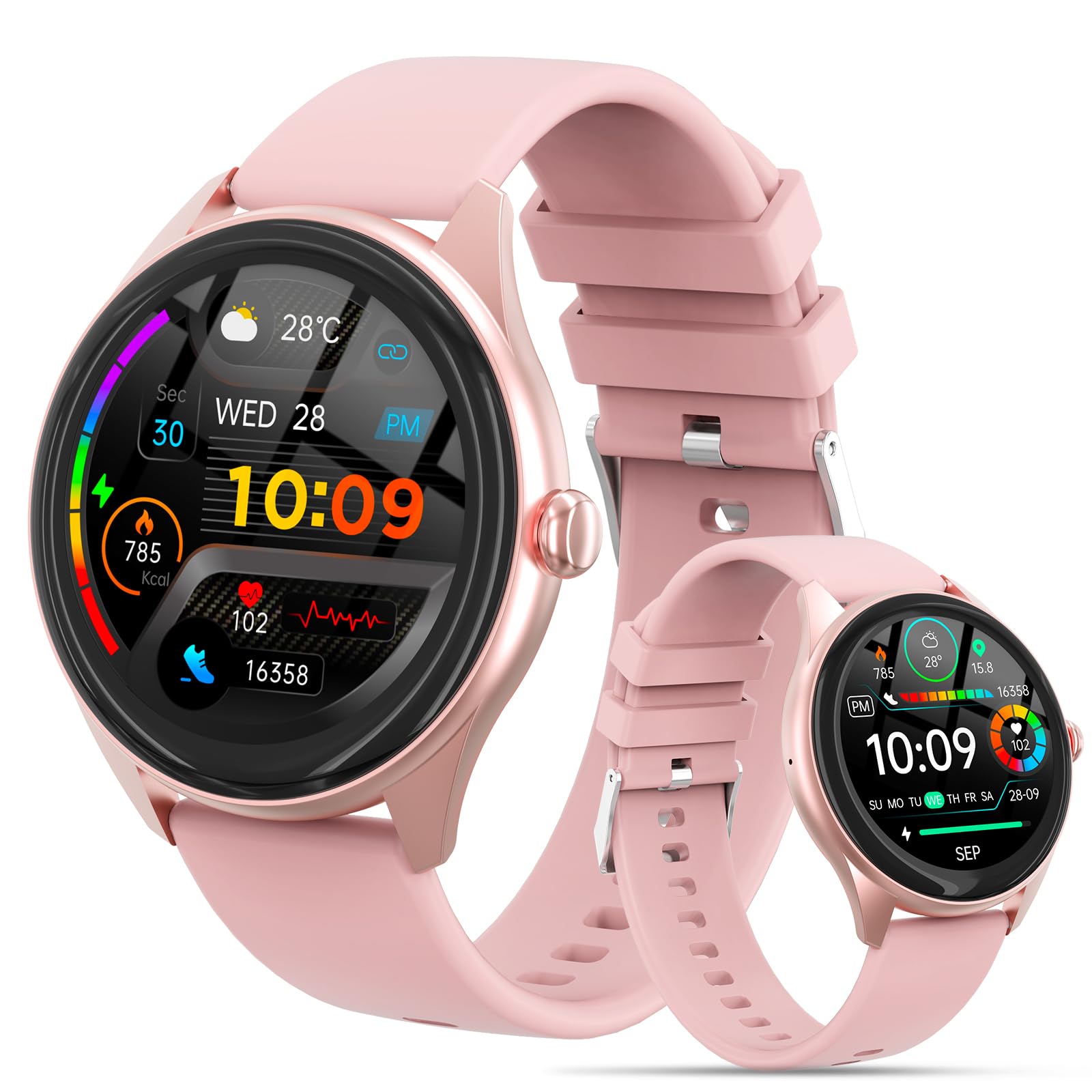 DIVOAZBVO Smart Watches for Women Men, 1.39