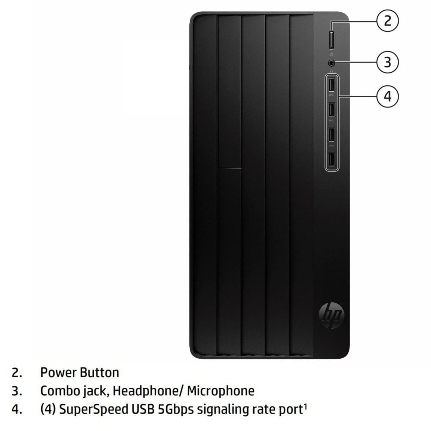 HP Tower PC Desktop Computer for Home Business Student, Intel 6-Core i5-12500 (Beat i7-11700), 32GB DDR4 RAM, 1TB PCIe SSD, WiFi, Bluetooth, RJ-45, HDMI, VGA, Keyboard and Mouse, Windows 11 Pro