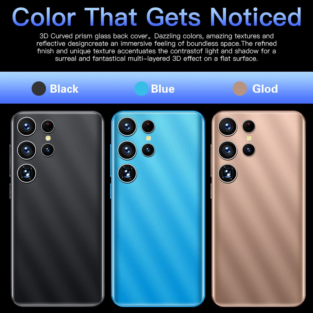 KostSell Mobile Phone, 5.0-inch Screen, Android 9.0 OS,16GB ROM (SD to 128GB), Dual SIM Dual Cameras,Face ID Unlock Cell Phones(Black)