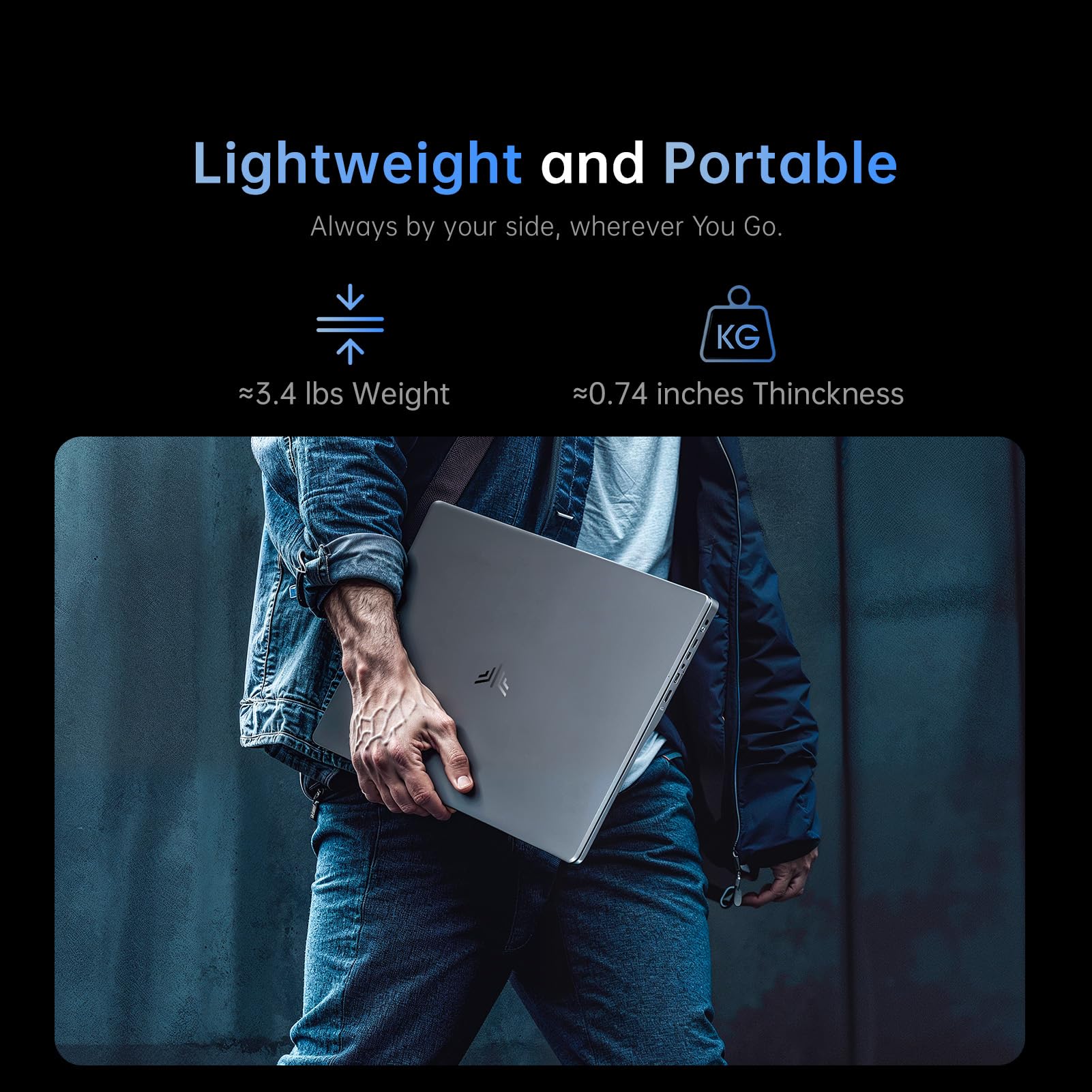 MALLRACE 2025 Laptop,15.6-inch IPS with Windows 11 Laptop with Quad-Core N97(Up to 3.6GHz),16GB DDR4 512GB SSD,Metal Shell, BT5.0, 5G WiFi, USB3.2, Type_C, Webcam, 38Wh Battery