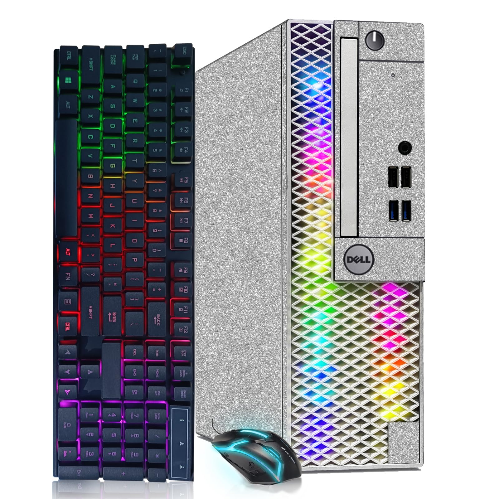 Dell OptiPlex 7050 Desktop Computer PC, Intel Core i5 7500 3.40GHz 16GB DDR4 RAM, 1TB SSD, Built-in Wi-Fi, Bluetooth, Windows 11 Pro, 4K Support HD Graphics 630 (Renewed)
