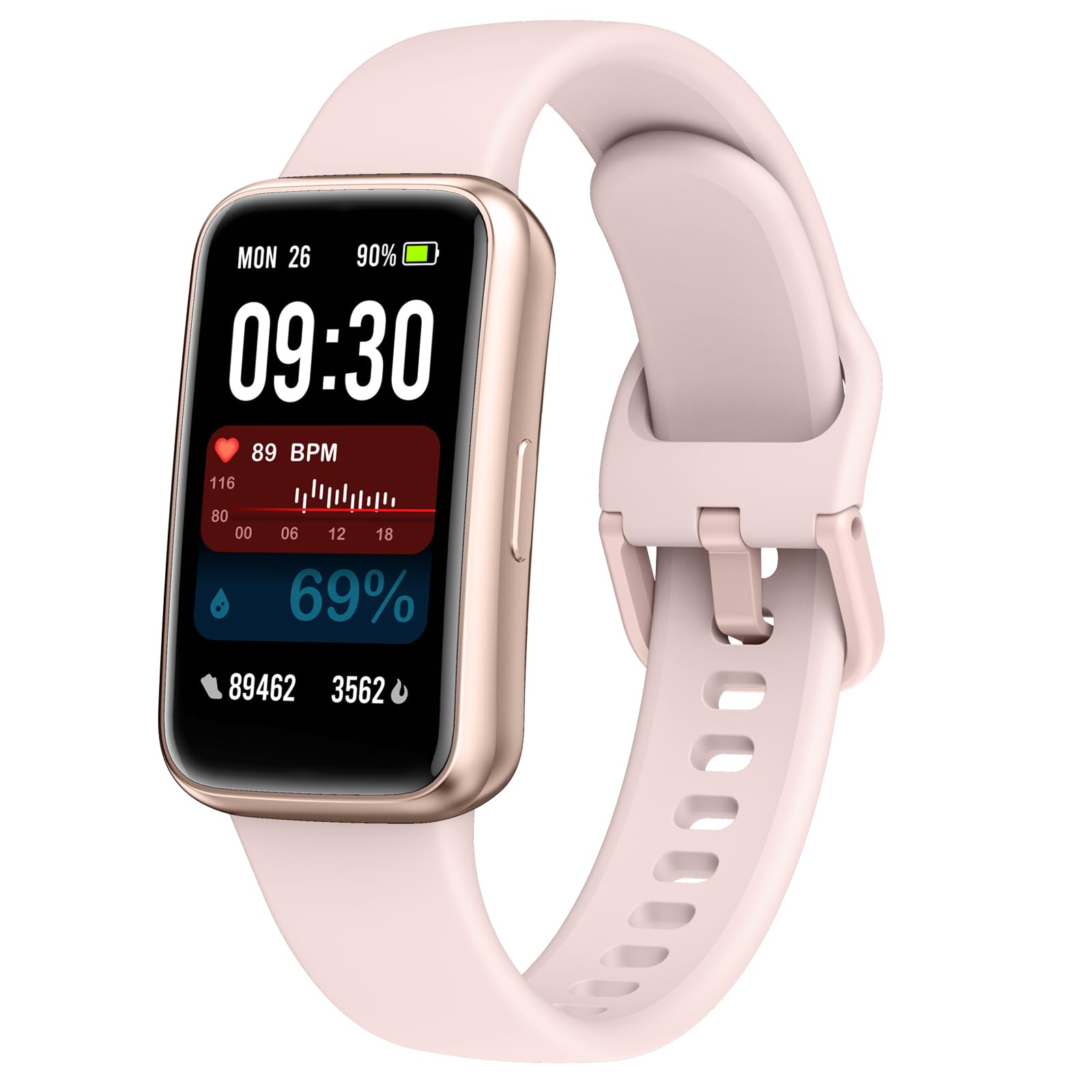 Fitness Tracker,Smart Watch with 24/7 Heart Rate Blood Oxygen Sleep Monitor,1.47