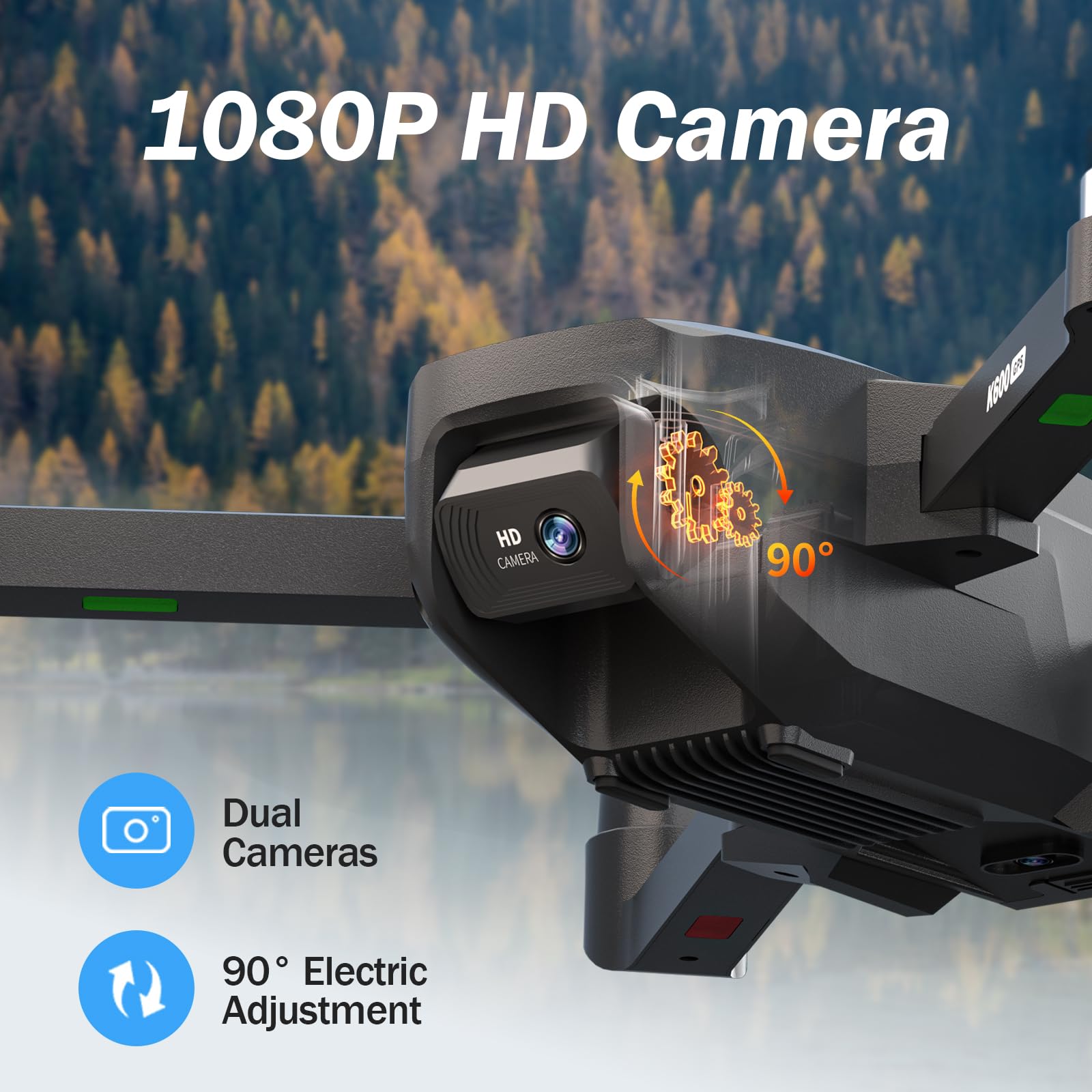 GPS Drone with Camera 4.5