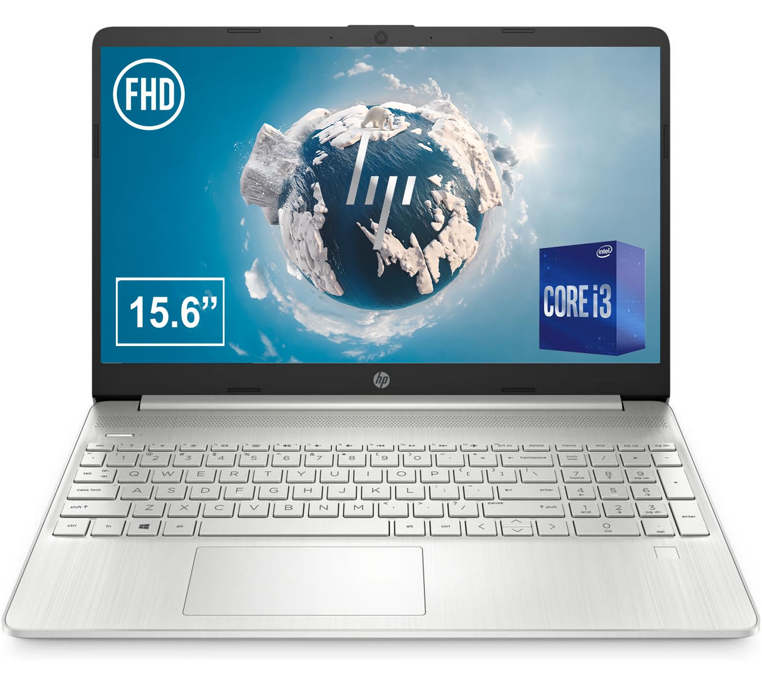 Hp 2025 Everyday Laptop | Free Office 365 | Intel Quad-Core Processor | 11.5 HRs Battery | 1TB Cloud Storage with 64GB SSD and 64GB External, 8GB RAM | Copilot AI Windows 11 w/o Mouse