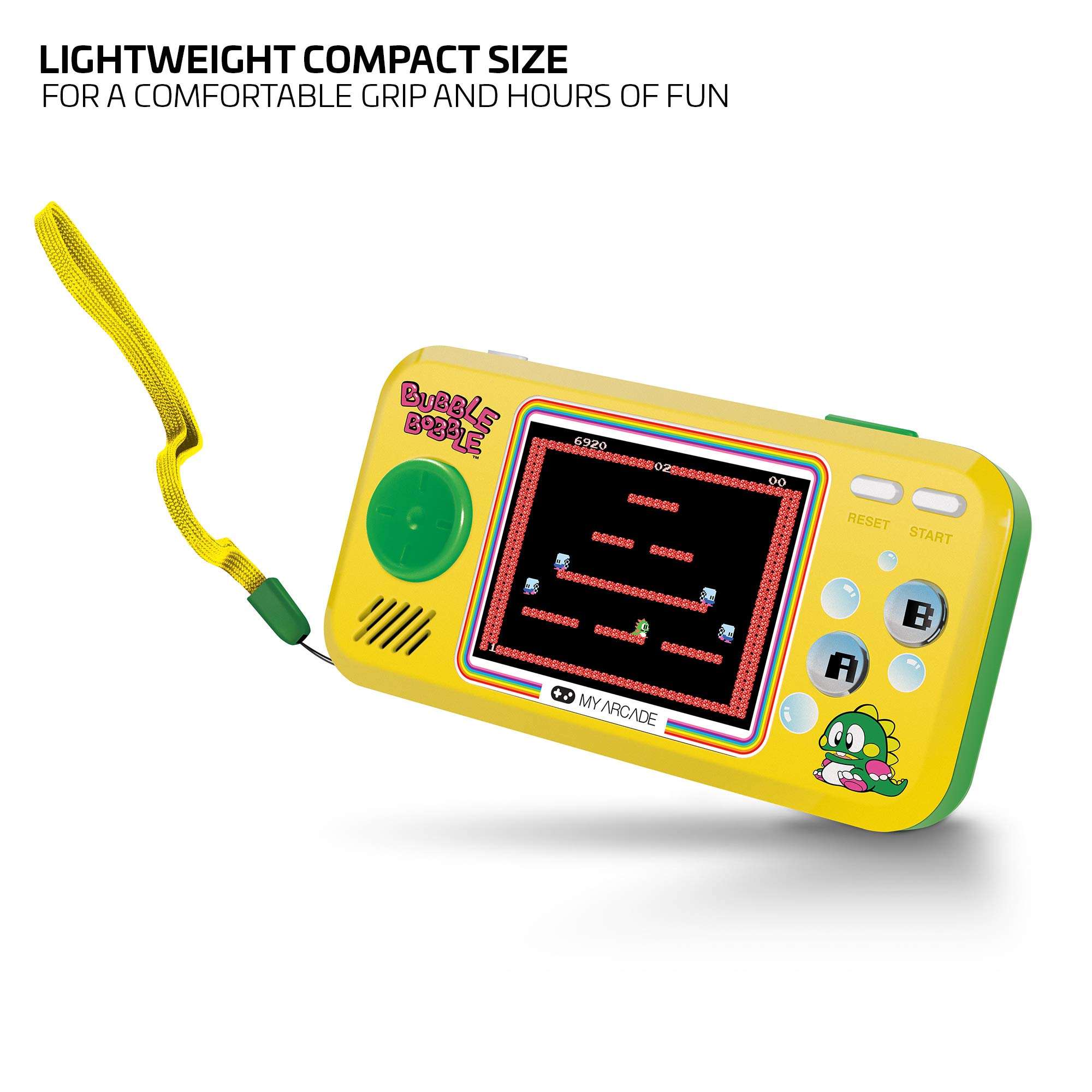 My Arcade Tetris Gamer V: Puzzle Games, Officially Licensed Portable Handheld Game with 201 Games, 2.5