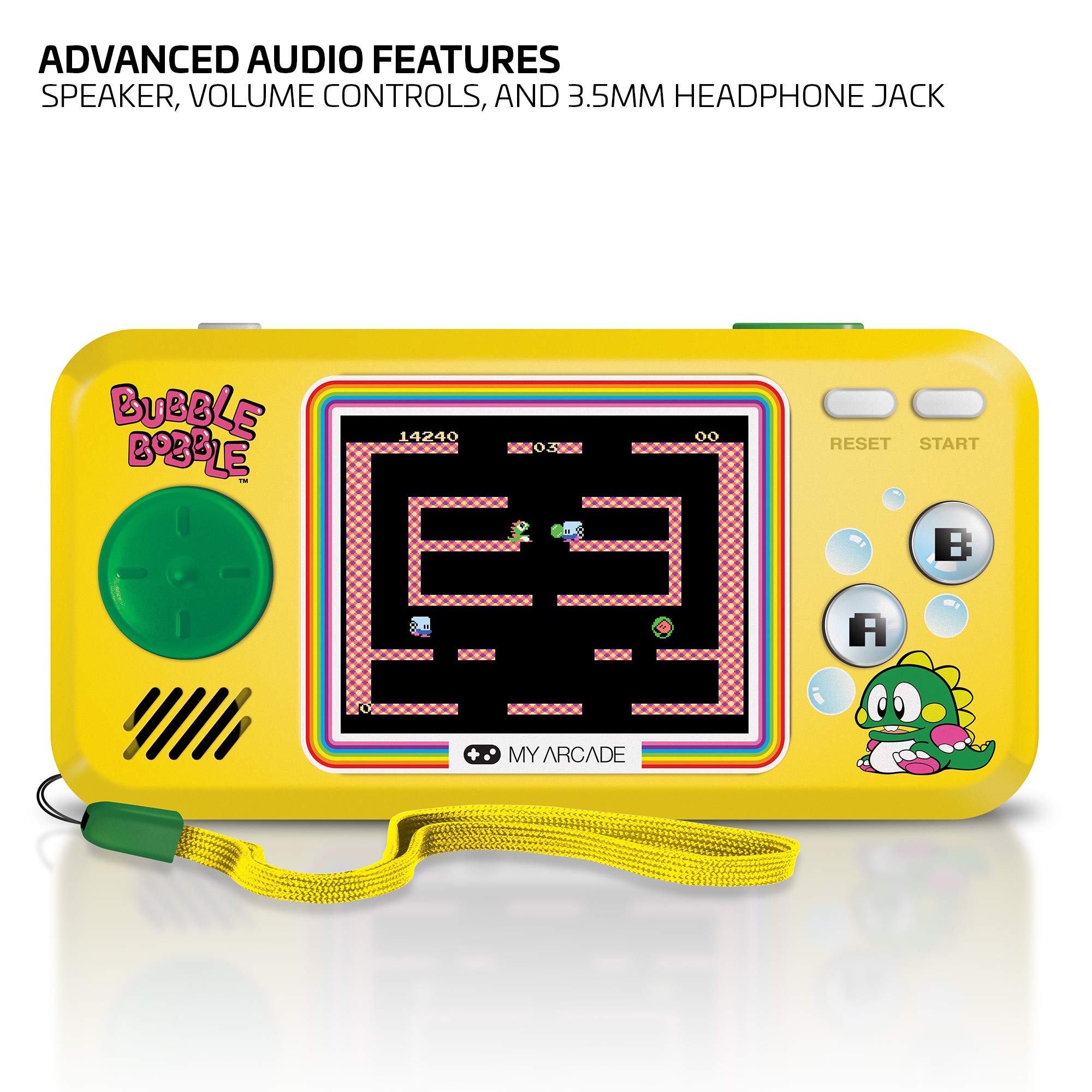 My Arcade Tetris Gamer V: Puzzle Games, Officially Licensed Portable Handheld Game with 201 Games, 2.5
