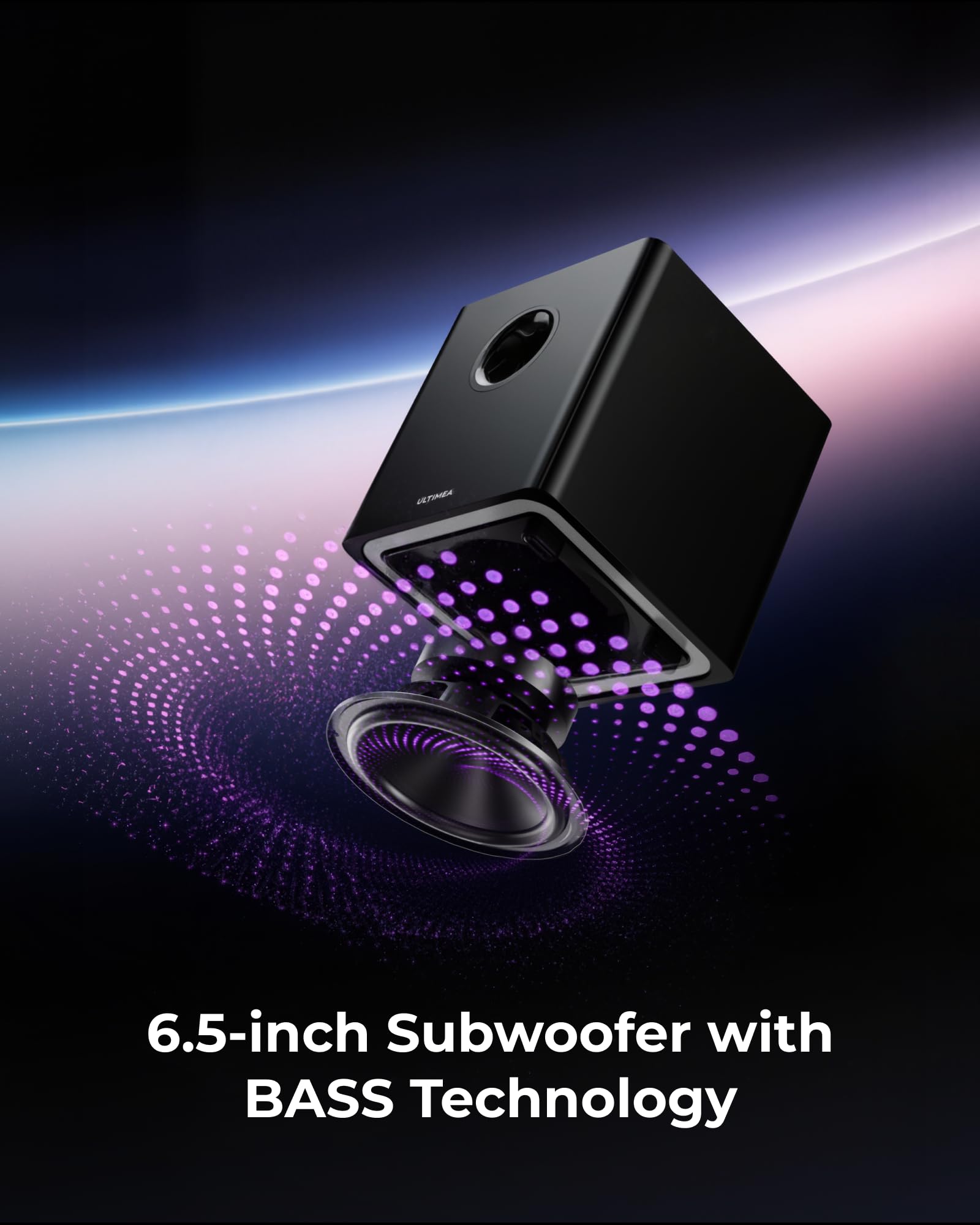 ULTIMEA 9.1ch Surround Sound System with Dolby Atmos, 2 Rear Speaker, 6.5