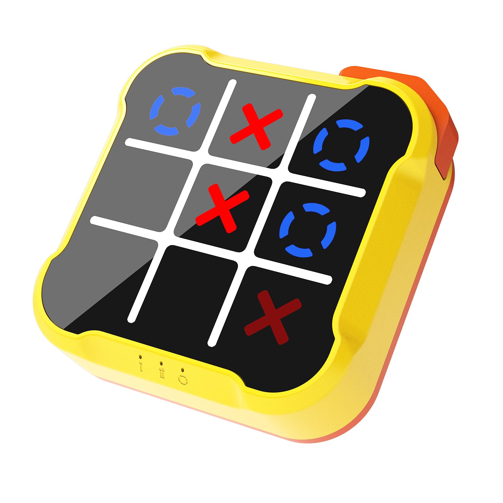 VISREFUR Tic Tac Toe Game, 3-in-1 Board Game Machine, Handheld Electronic Puzzle Game, Portable Travel Game for Trip, Office Break, Queue Time, Birthday Gift for Kids Adult