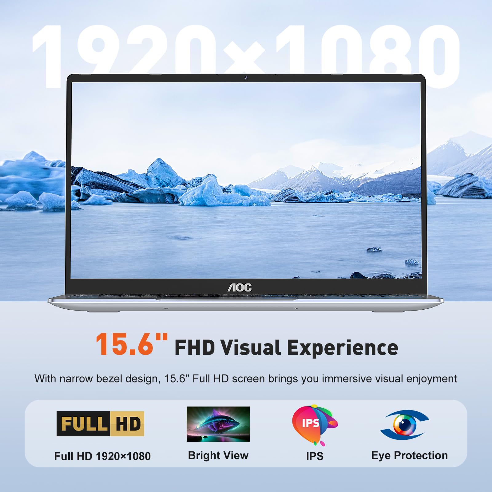 AOC Laptop Computer 15.6