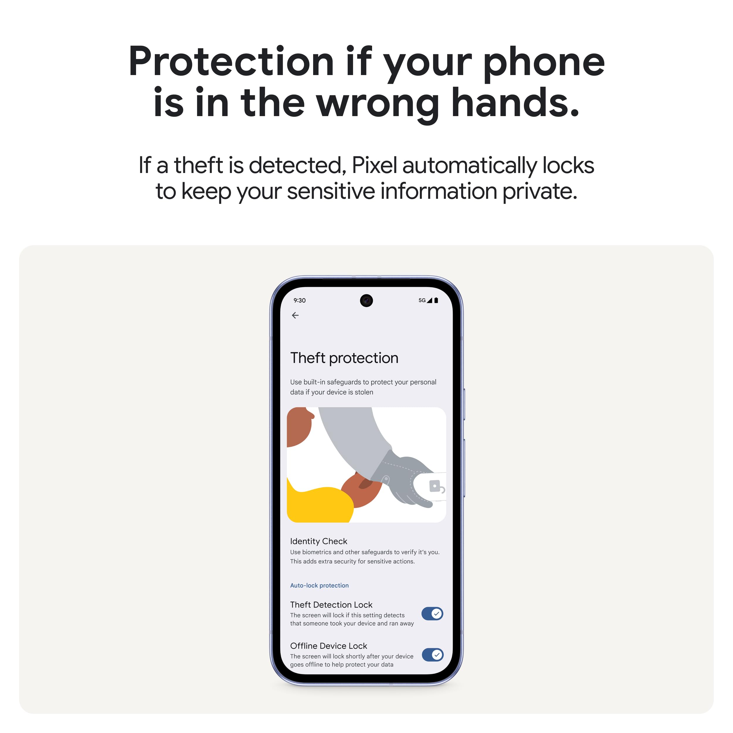 Google Pixel 9a with Gemini - Unlocked Android Smartphone with Incredible Camera and AI Photo Editing, All-Day Battery, and Powerful Security - Iris - 128 GB