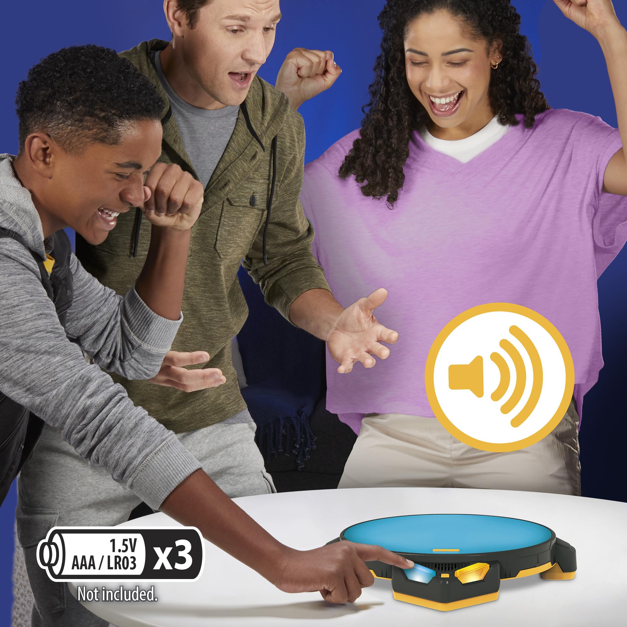 Rebounce Game | Indoor and Outdoor Electronic Action Game for Kids, Teens, and Adults | Ages 8+ | 2 to 6 Players | 10 Mins. | Family Travel Games