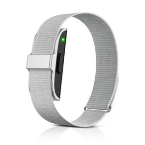 SEEKZERO Sleep & Fitness Tracker for Men Women| Health Smart Bracelet 24/7 Heart Rate & Stress Monitor | Step & Calorie Counter | IP68 Waterproof Activity Tracker, No Subscription Fee – Silver