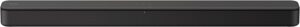 Sony S100F 2.0ch Soundbar with Bass Reflex Speaker, Integrated Tweeter and Bluetooth, (HTS100F), easy setup, compact, home office use with clear sound black