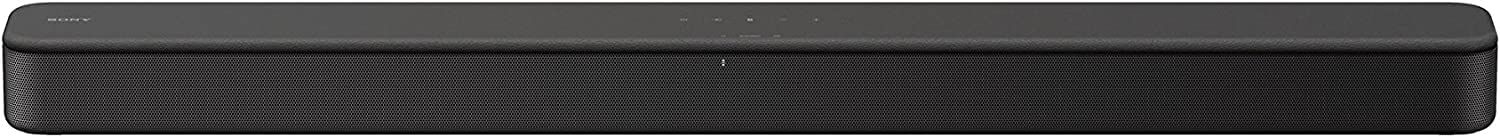 Sony S100F 2.0ch Soundbar with Bass Reflex Speaker, Integrated Tweeter and Bluetooth, (HTS100F), easy setup, compact, home office use with clear sound black