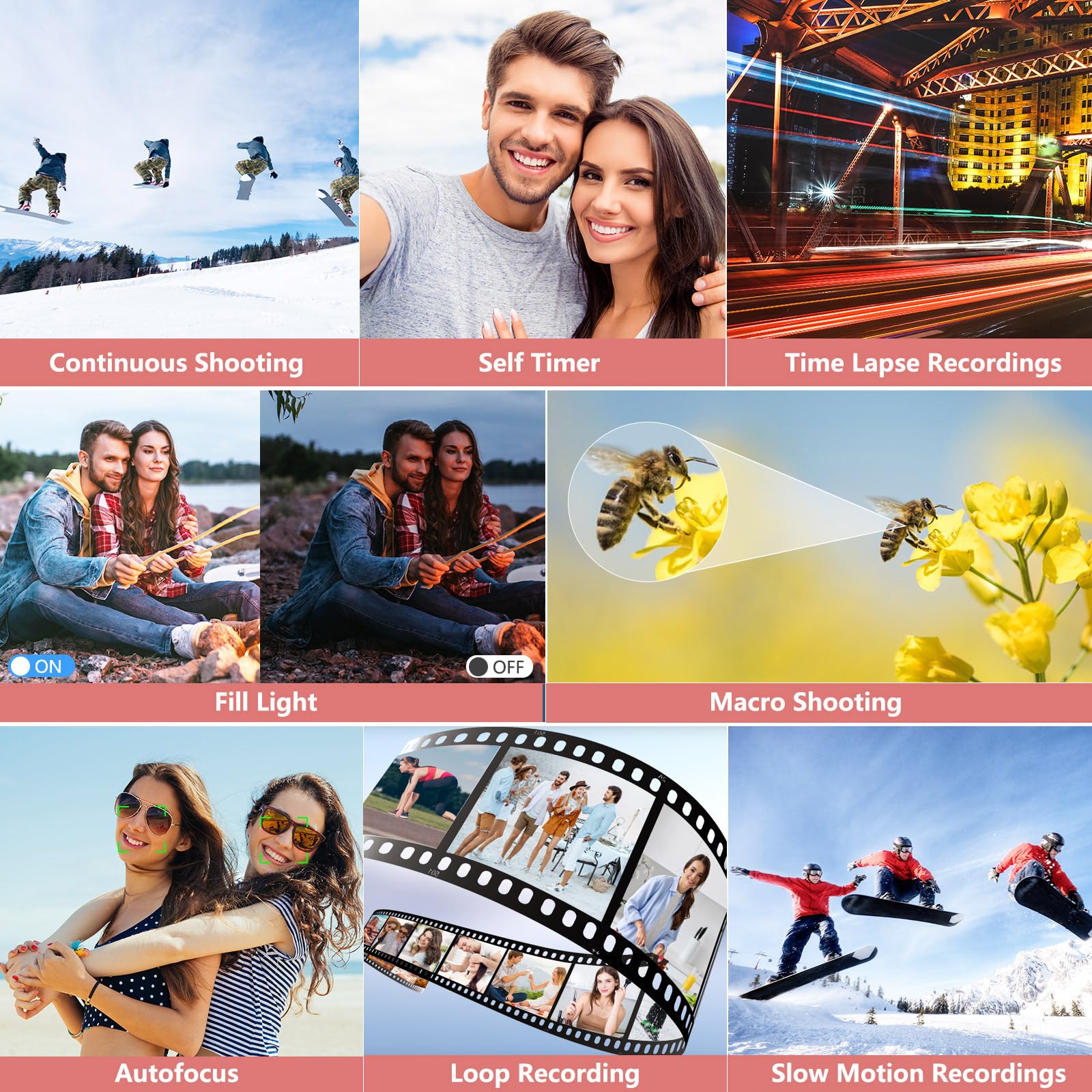 Digital Camera for Photography, 4K Vlogging Camera for YouTube 3