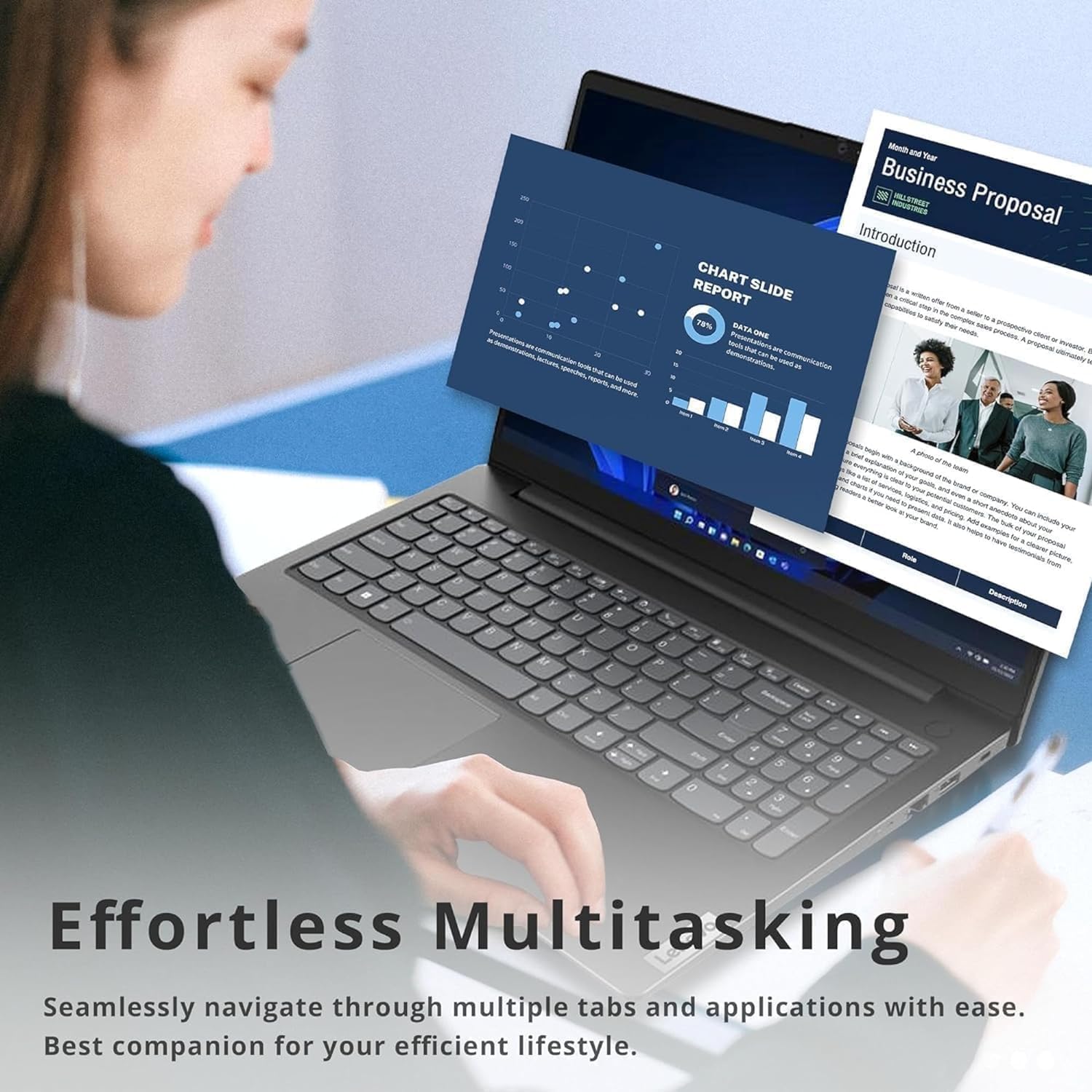 Lenovo Laptop Computer for Business and Student, 15.6