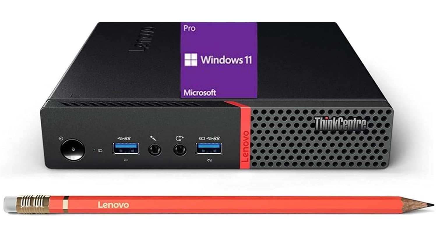 Lenovo ThinkCentre M700 Tiny Desktop PC with 24