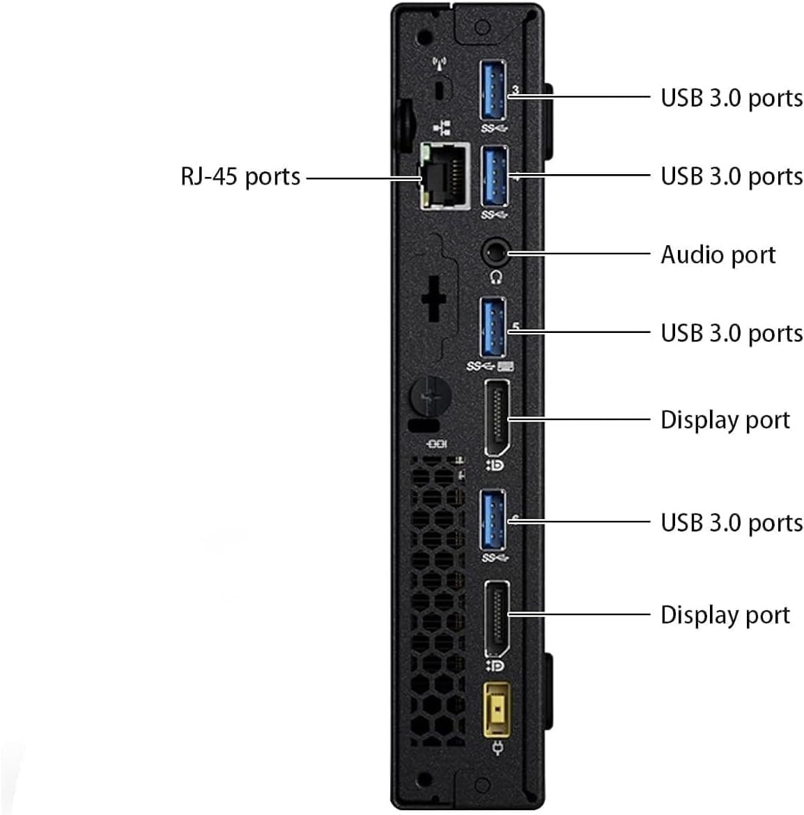 Lenovo ThinkCentre M700 Tiny Desktop PC with 24