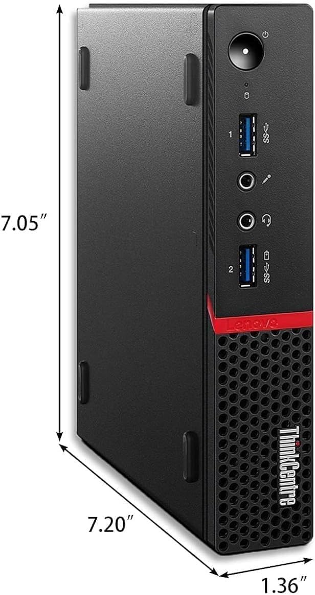 Lenovo ThinkCentre M700 Tiny Desktop PC with 24