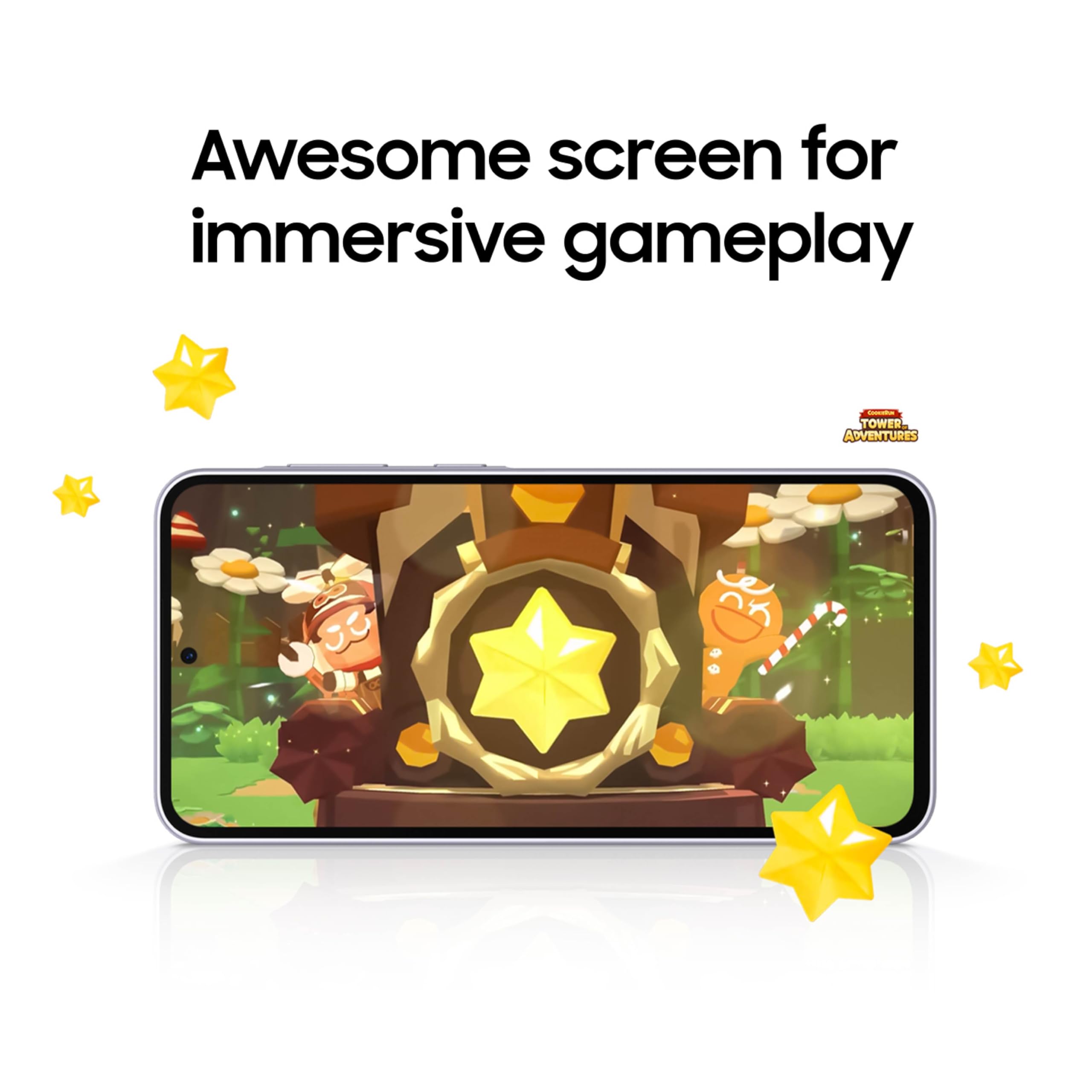 Samsung Galaxy A36 5G A Series, 128GB Unlocked Android Smartphone, AMOLED Display, Rugged Design, 5G Connectivity, Affordable Performance, US Version, 2025, US 1 Yr Warranty, Awesome Lavender