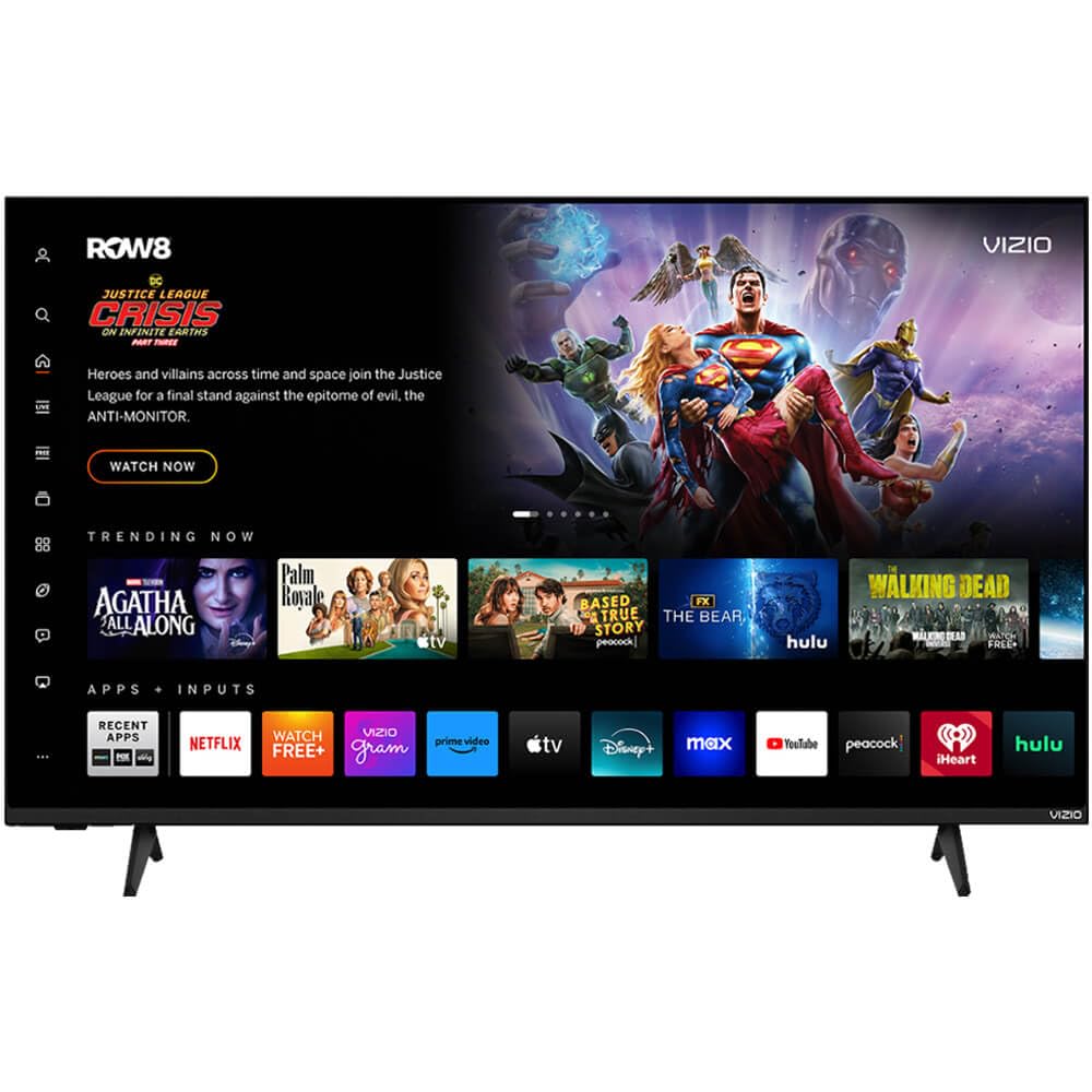 VIZIO 50 Inch V Series Class 4K UHD LED Smart TV Bluetooth Compatible with Dolby Vision HDR/HDR10+, DTS Virtual X, WiFi 6 Dual-Band and VRR (V4K50M-0810)