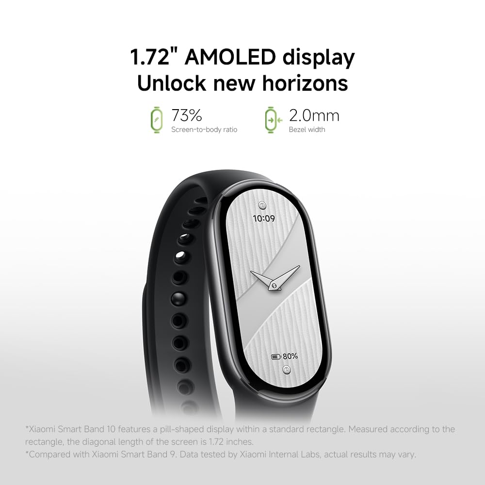 Xiaomi Mi Smart Band 10 (2025) Global Version - 1.72