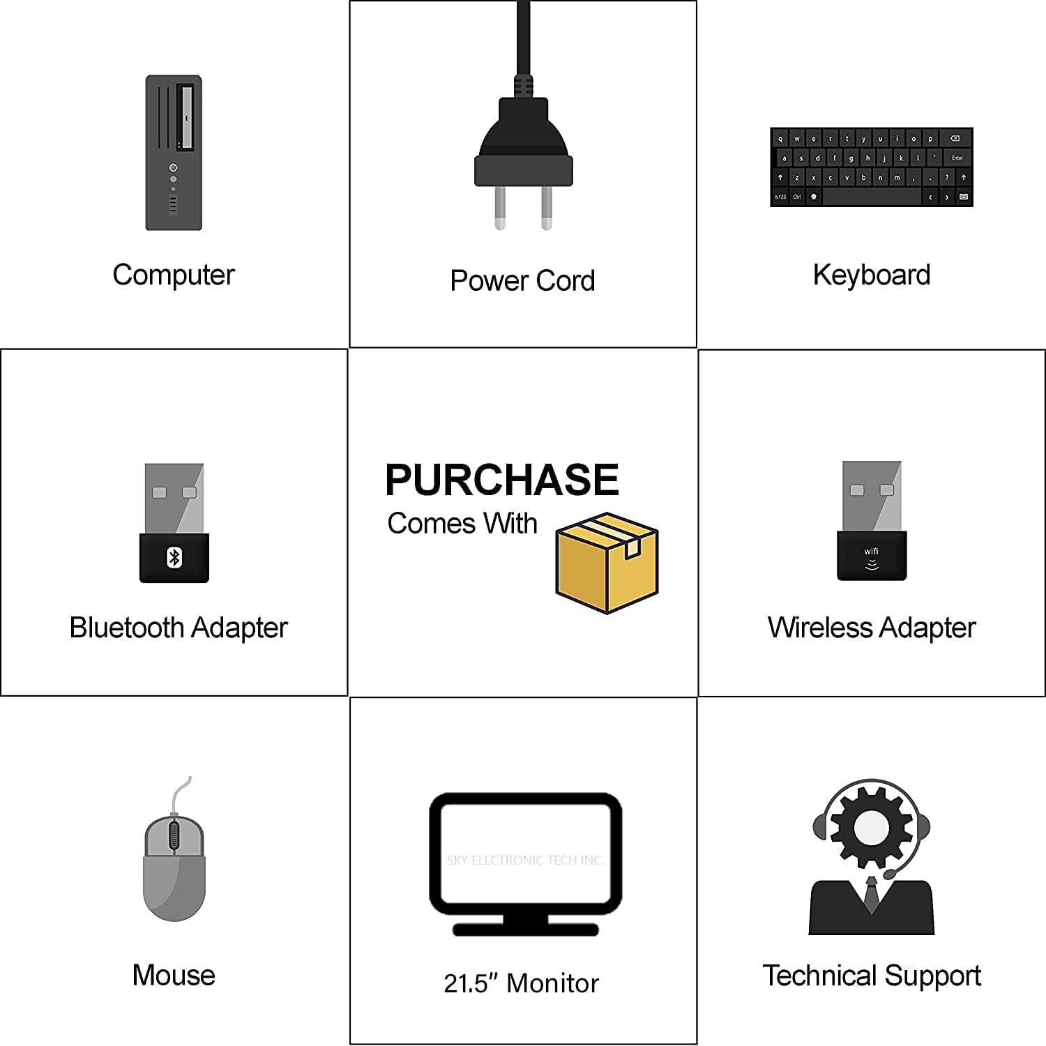 HP ProDesk 600 G3 Desktop Mini Business PC with 21.5