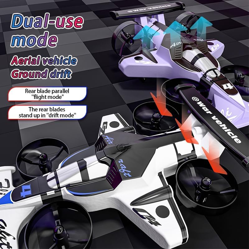 Remote Control Flying Car, Foam Material, Capable Of 360° Flips, Easy To Control, Suitable For Children, Adults And Beginners, Remote Control Drone, Remote Control Airplane Toy Boys' Birthday Gift Toy