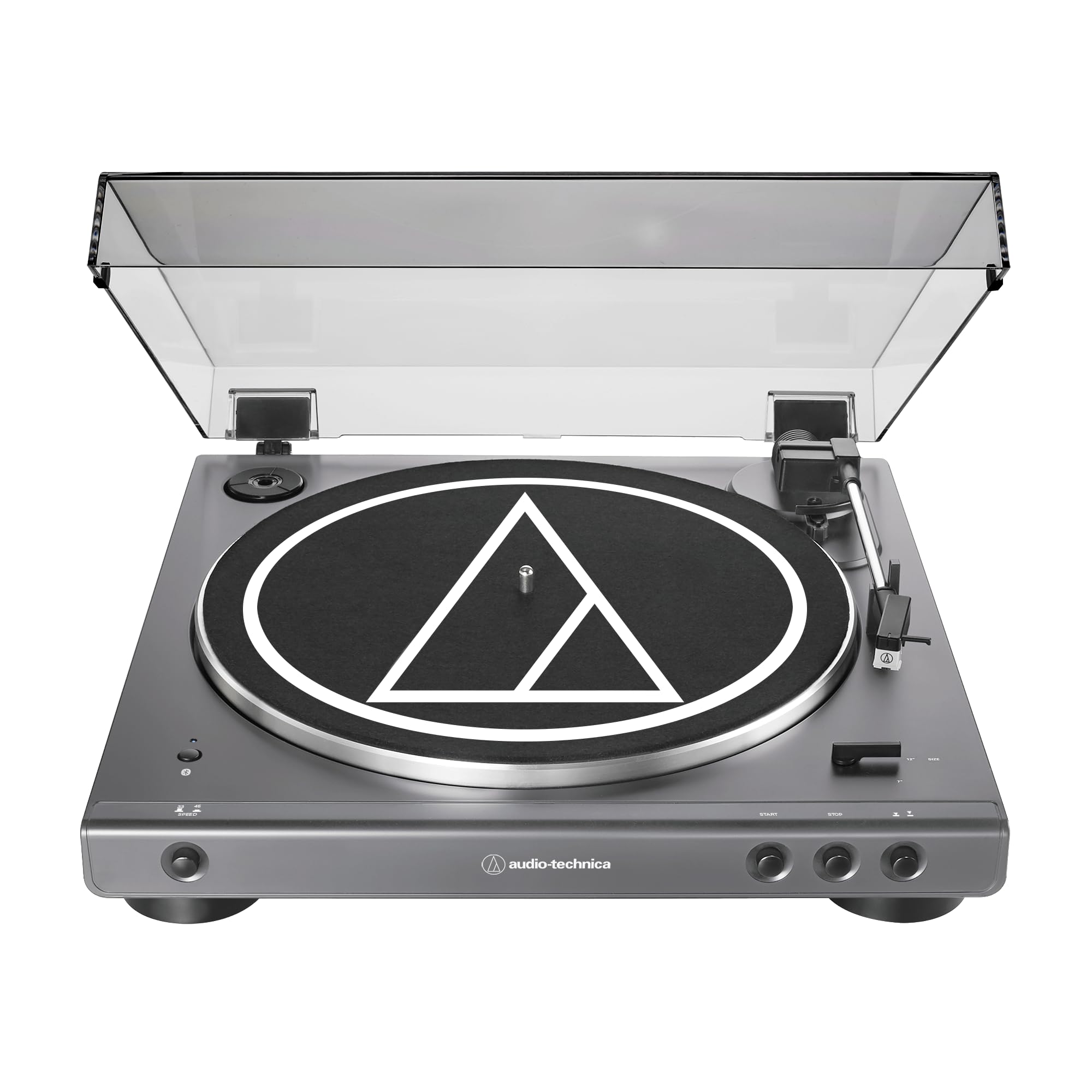 Audio-Technica AT-LP60XBT-BK Fully Automatic Wireless Belt-Drive Turntable (Black) (ATLP60XBTBK)