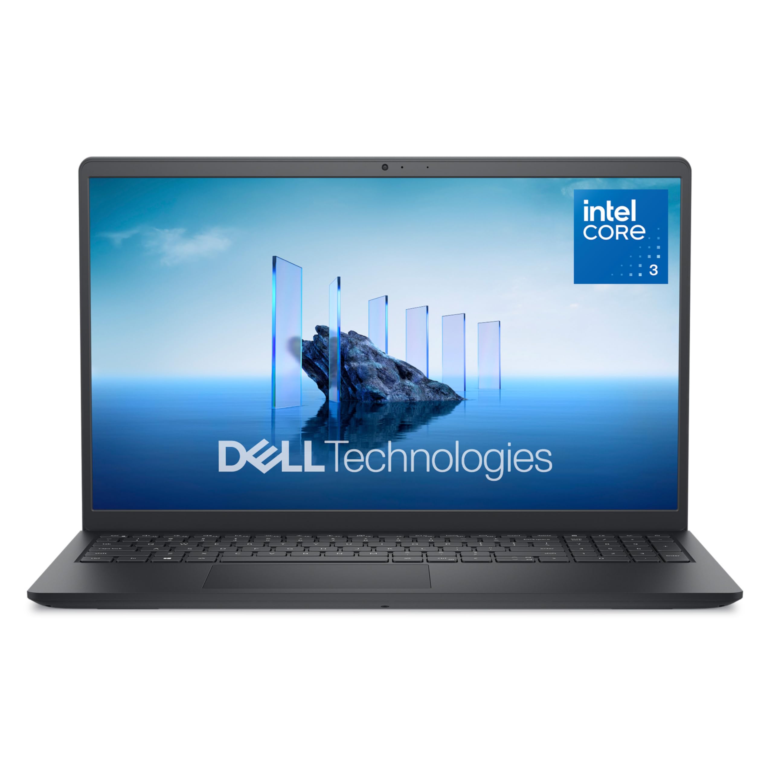 Dell 15 Laptop DC15250-15.6-inch FHD 120Hz Display, Intel Core 3 Processor 100U, 8GB DDR4 RAM, 512GB SSD, Intel UHD Graphics, Windows 11 Home, Onsite Service – Carbon Black