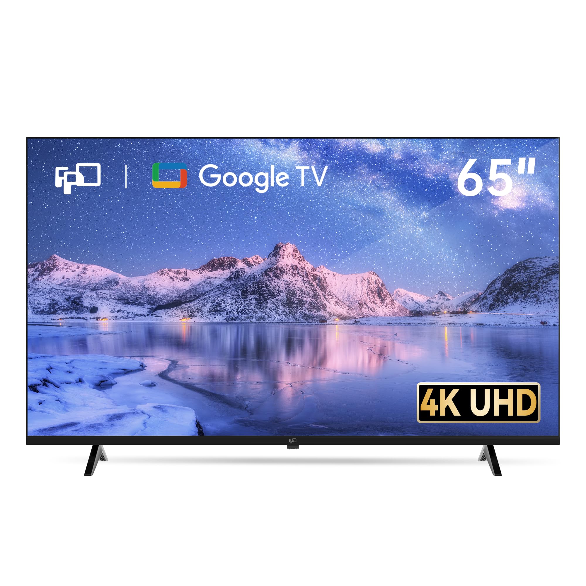 FPD 40-inch Smart TV, 1080p Full HD Google TV with Google Play Built-in Google Cast, HDR 10, Dolby Audio, Voice Remote, Stream Live Television (Palette-Series, CG40-P3, 2025 Model)